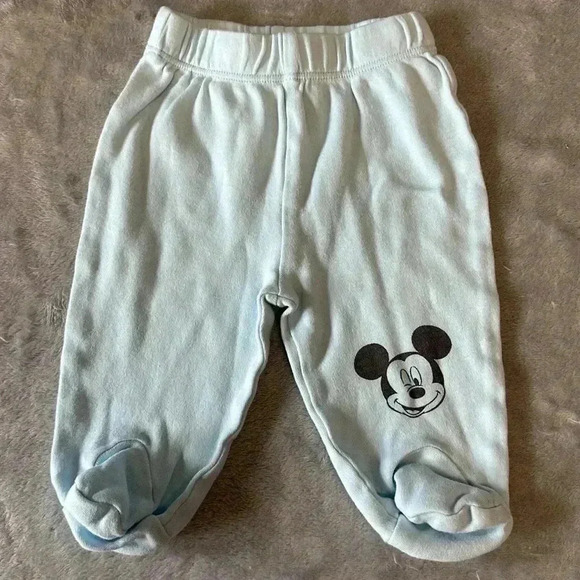 Disney - Mickey Mouse - set of 3 pairs of infant pants. Size 3 months - Picture 8 of 10